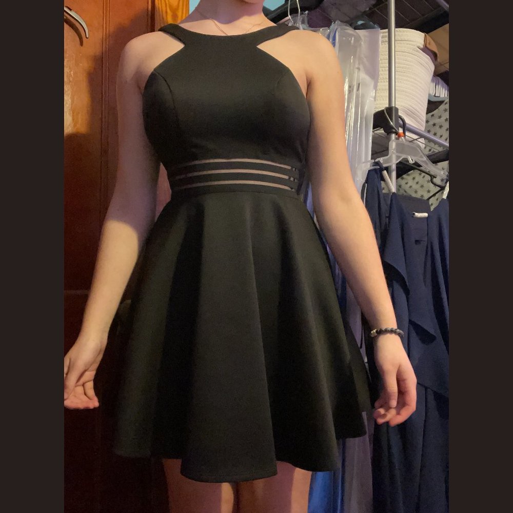 Black Skater Dress Homecoming